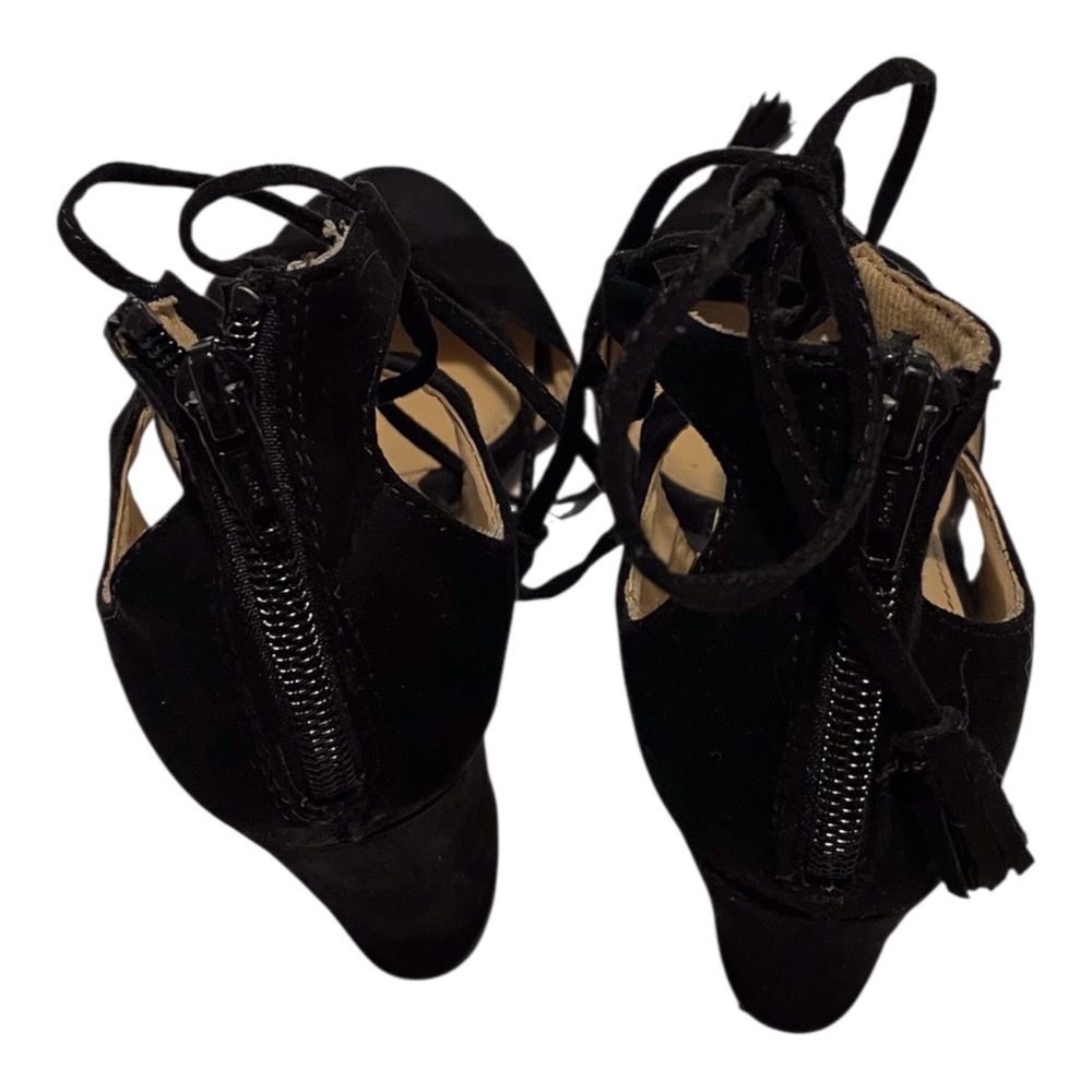 Apt.9 Women's Black Strappy Block Heels Sandal, 7.5M - Picture 8 of 10